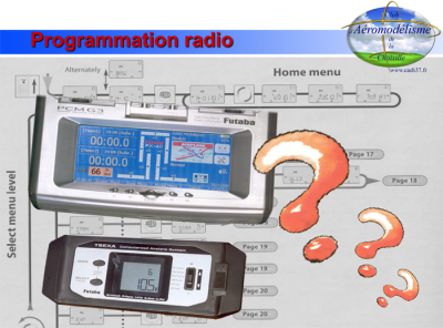 Découvrir la programmation d'une radiocommade